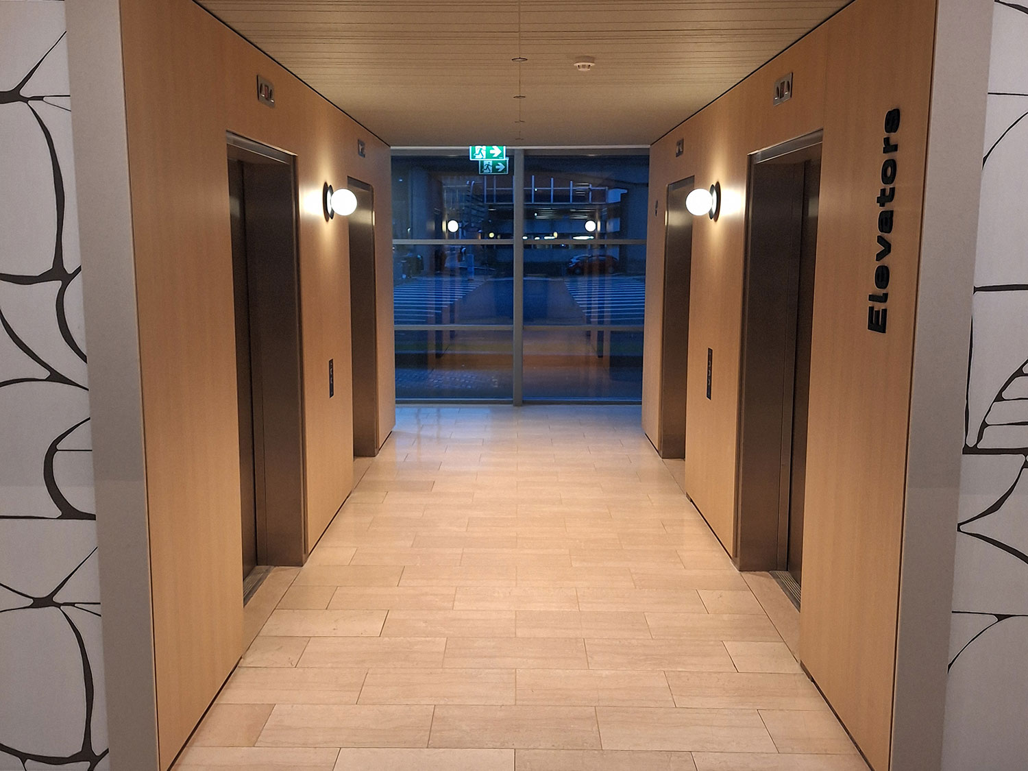 Lift area at the Bright Offices office space in Amsterdam